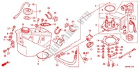 RESERVOIR A CARBURANT (CRF450RB/C) pour Honda CRF 450 R de 2012