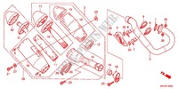 SILENCIEUX D'ECHAPPEMENT pour Honda CRF 450 R de 2012