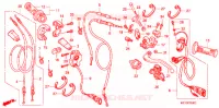 LEVIER DE GUIDON   CABLE   COMMODO pour Honda CRF 450 X de 2012