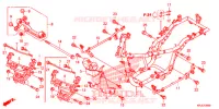 CADRE pour Honda S WING 125 de 2012
