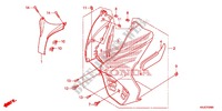 CARENAGE AVANT pour Honda S WING 125 de 2012