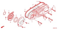 CARTER MOTEUR GAUCHE pour Honda S WING 125 de 2012