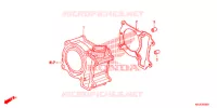CYLINDRE pour Honda S WING 125 de 2012