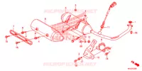SILENCIEUX D'ECHAPPEMENT pour Honda S WING 125 de 2012