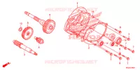 BOITE DE VITESSES pour Honda S WING 125 de 2012