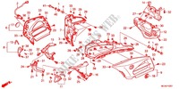 TETE DE FOURCHE (GL1800C/D) pour Honda GL 1800 GOLD WING ABS AIRBAG de 2012