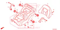 SELLE pour Honda GL 1800 GOLD WING ABS AIRBAG NAVI de 2012