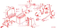 BATTERIE pour Honda GL 1800 GOLD WING ABS de 2012