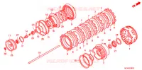 EMBRAYAGE pour Honda GL 1800 GOLD WING ABS de 2012