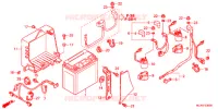 BATTERIE pour Honda GL 1800 GOLD WING ABS AIRBAG de 2012