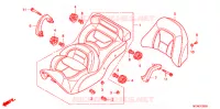 SELLE pour Honda GL 1800 GOLD WING ABS AIRBAG de 2012