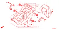 SELLE pour Honda GL 1800 GOLD WING ABS AIRBAG de 2012