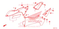 COUVERCLES LATERAUX pour Honda INTEGRA 700 35KW de 2012