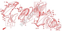 COUVERCLES LATERAUX pour Honda INTEGRA 700 35KW de 2012
