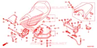 SELLE pour Honda INTEGRA 700 35KW de 2012