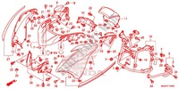 TETE DE FOURCHE pour Honda INTEGRA 700 35KW de 2012