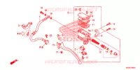 MAITRE CYLINDRE DE FREIN ARRIERE pour Honda INTEGRA 700 35KW de 2012