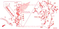 MAITRE CYLINDRE DE FREIN AVANT pour Honda INTEGRA 700 35KW de 2012