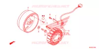 ALTERNATEUR pour Honda INTEGRA 700 de 2012
