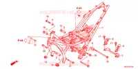 CADRE pour Honda INTEGRA 700 de 2012