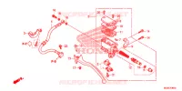 MAITRE CYLINDRE DE FREIN ARRIERE pour Honda INTEGRA 700 de 2012