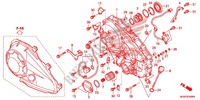 CARTER MOTEUR DROIT pour Honda NC 700 INTEGRA de 2012