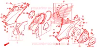 COUVERCLES LATERAUX pour Honda NC 700 INTEGRA de 2012