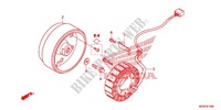 ALTERNATEUR pour Honda INTEGRA 700 de 2012