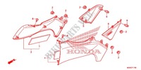 COUVERCLES LATERAUX pour Honda INTEGRA 700 BLUE de 2012