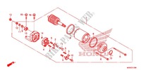 DEMARREUR pour Honda INTEGRA 700 BLUE de 2012
