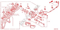 ETRIER DE FREIN ARRIERE pour Honda NC 700 ABS 35KW de 2012