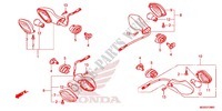 CLIGNOTANT pour Honda NC 700 ABS de 2012