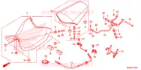SELLE pour Honda NC 700 ABS de 2012