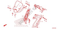 TETE DE FOURCHE pour Honda NC 700 ABS de 2012