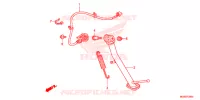 BEQUILLE pour Honda NC 700 ABS de 2012