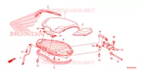 COUVERCLE DE COFFRE pour Honda NC 700 ABS de 2012