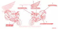 AUTOCOLLANTS pour Honda NC 700 35KW de 2012