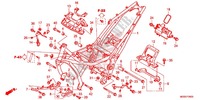 CADRE pour Honda NC 700 ABS DCT 35KW de 2012