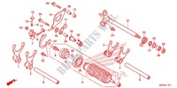 BARILLET DE SELECTION (NC700SD) pour Honda NC 700 ABS DCT 35KW de 2012