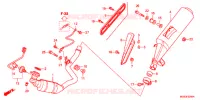 SILENCIEUX D'ECHAPPEMENT pour Honda NC 700 X ABS de 2012
