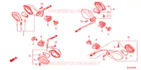 CLIGNOTANT pour Honda NC 700 X ABS de 2012