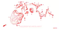 PHARE pour Honda NC 700 X ABS de 2012