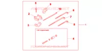 KIT FIXATION GPS pour Honda NC 700 X 35KW de 2012