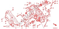 CARTER MOTEUR DROIT (NC700XD) pour Honda NC 700 X ABS DCT de 2012