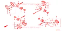 CLIGNOTANT pour Honda NC 700 X ABS DCT de 2012