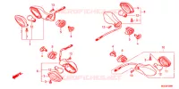 CLIGNOTANT pour Honda NC 700 X ABS DCT de 2012