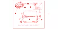 TOP CASE 45L pour Honda NC 700 X ABS DCT de 2012