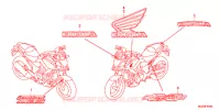 AUTOCOLLANTS pour Honda NC 700 X ABS DCT de 2012