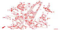 CADRE pour Honda NC 700 X ABS DCT de 2012