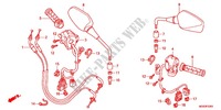 POIGNEE   COMMODO   CABLE (NC700XD) pour Honda NC 700 X ABS DCT de 2012